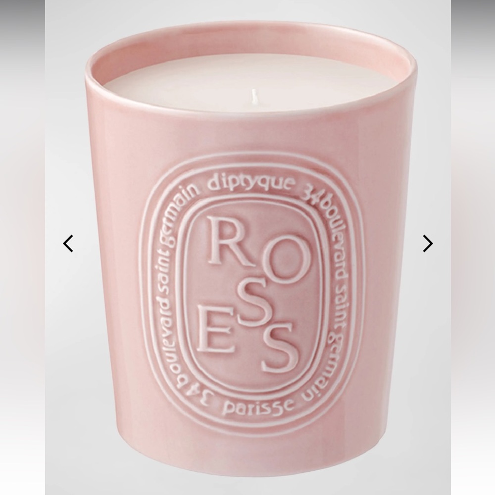 NIB Diptyque Roses Large Scented Candle 21.2 oz